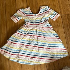 Hanna Andersson rainbow skater dress